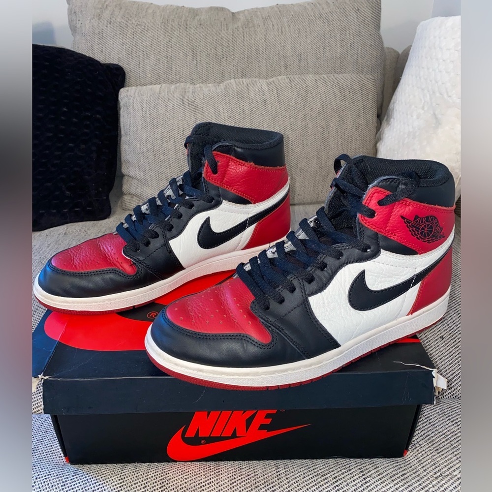 Air Jordan 1 Retro High - Bred Toe - 2018